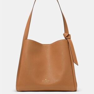 New Kate Spade Brown Leather Shoulder Bag